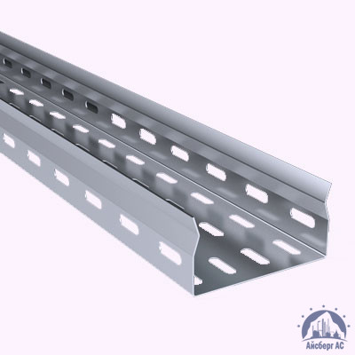 Лоток кабельный перфорированный 500х100 оцинкованный s=1.0 купить  в Сыктывкаре