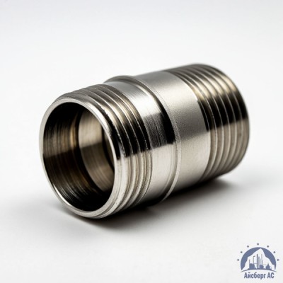 Ниппель переходной нержавеющий DN 32х15 1 1/4"-1/2" 42,4х21,3 мм AISI 316 двойной НР-НР купить в Сыктывкаре